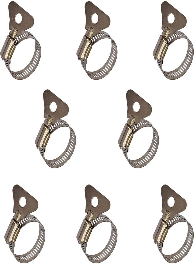 ES EKSAFAR ESEKSAFAR Adjustable Butterfly Hose Clamp Set (1.25 inch 8pc Clamp) - Image 1